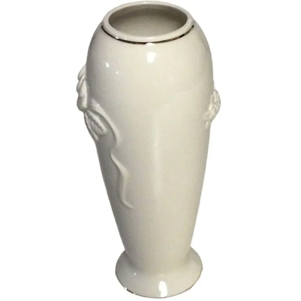Lenox Vintage Bud Vase Porcelain with Gold Trim 7.5